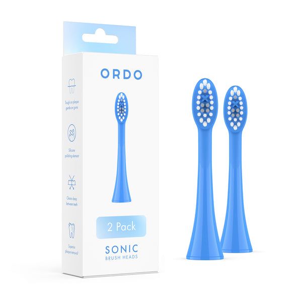 Ordo Sonic Brush Heads - 2 Pack - Arctic Blue/Ocean