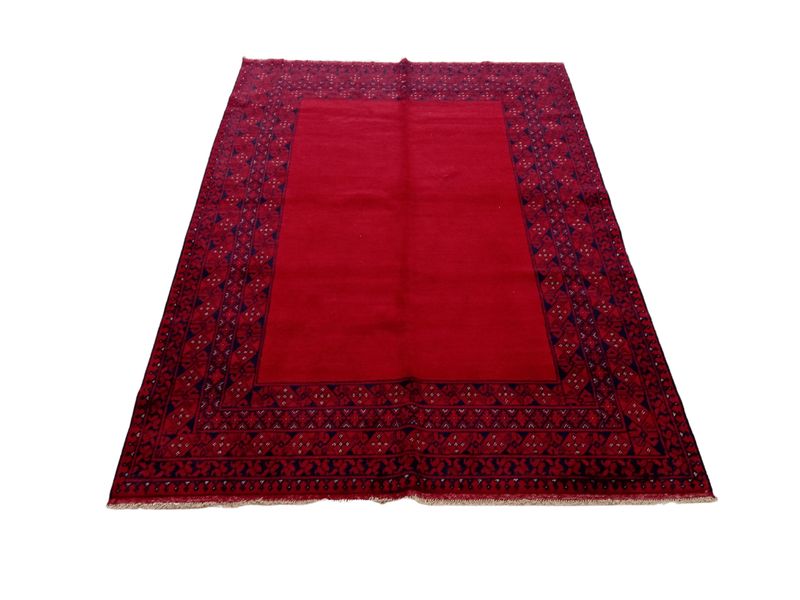 Persian Red Afghan Carpet 292 x 203cm