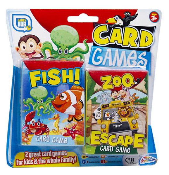 Games Hub - Card Games - Fish and Zoo Escape