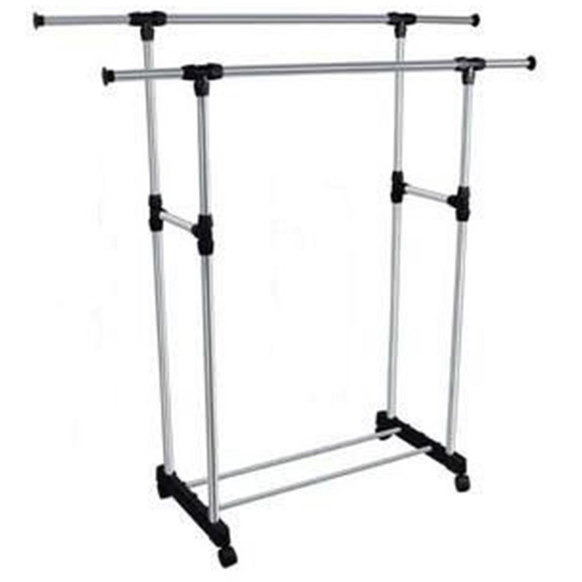 Double Pole Telescopic Clothes Rail | Shop Today. Get it Tomorrow ...