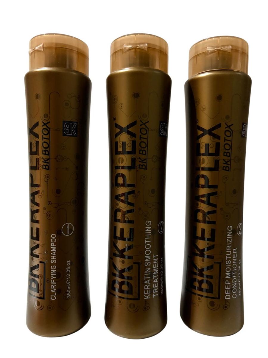 Professional 3-Step Keratin Hair Treatment Kit