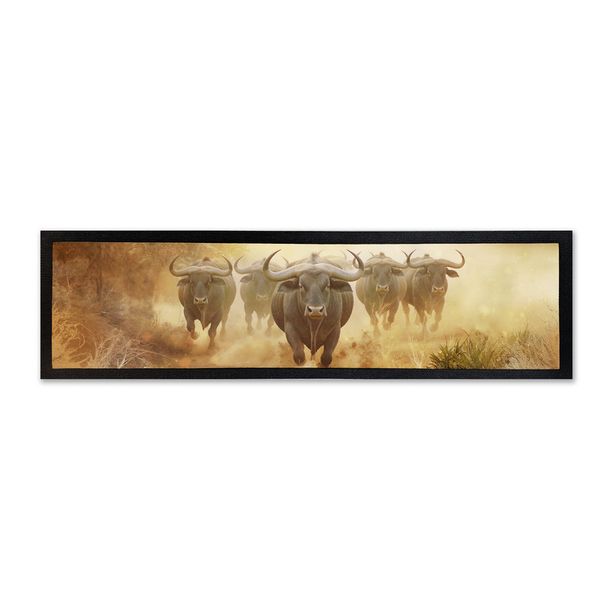 Bull Stampede Bar Mat