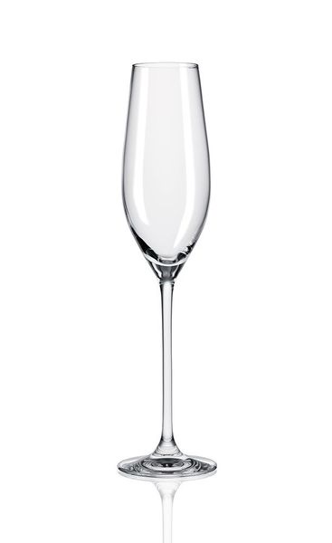 Anniversaire Champagne Crystal Glass 235ml - Set of 6