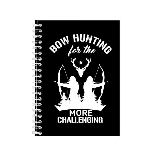 Bow Hunting Notebook Hunter Gift Idea Writing Book Notepad Pad 25