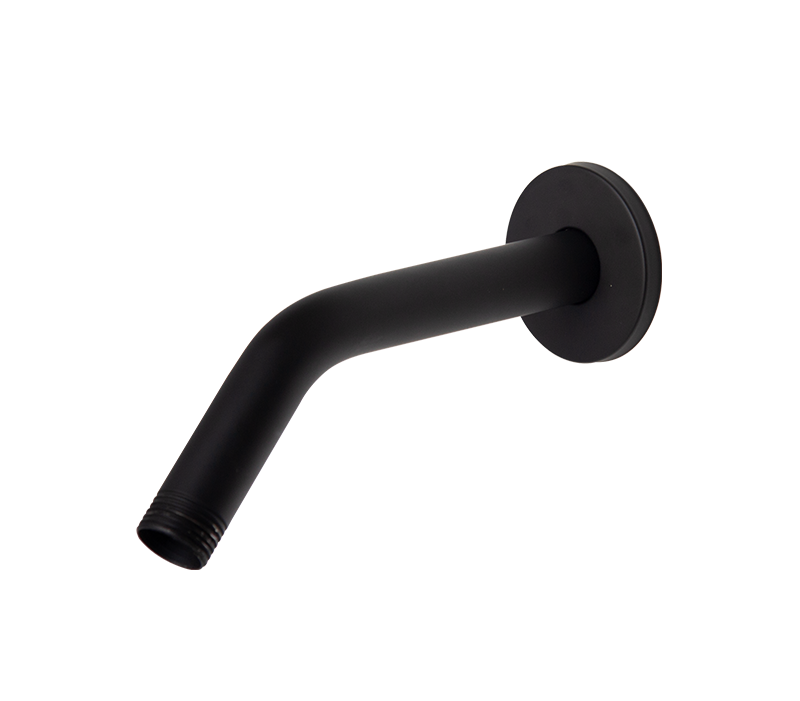 LMA Branded 16cm Wall-Mounted Round Shower Arm with Flange