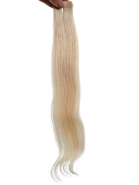 35cm Pre-Taped Virgin Indian Remy Human Hair - Salon Tape-In Extensions