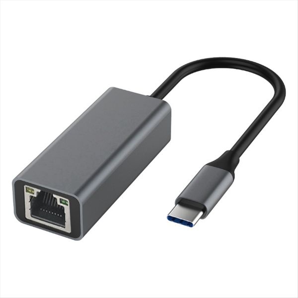 Type-C To Ethernet Adapter for All Kinds of Laptops Silver