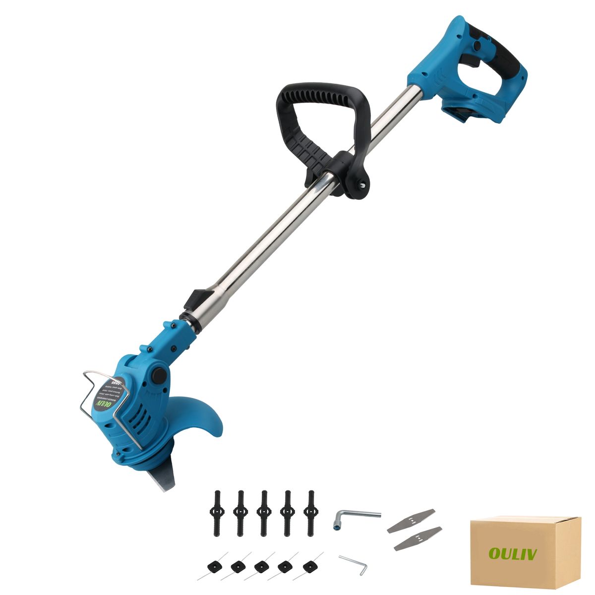 OULIV Portable Burshless Lithium Grass Trimmer – Bare Unit(No Battery)