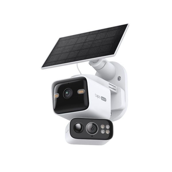 TP-Link Tapo C645D Kit Solar-Powered Dual-Lens Pan/Tilt Security Camera Kit