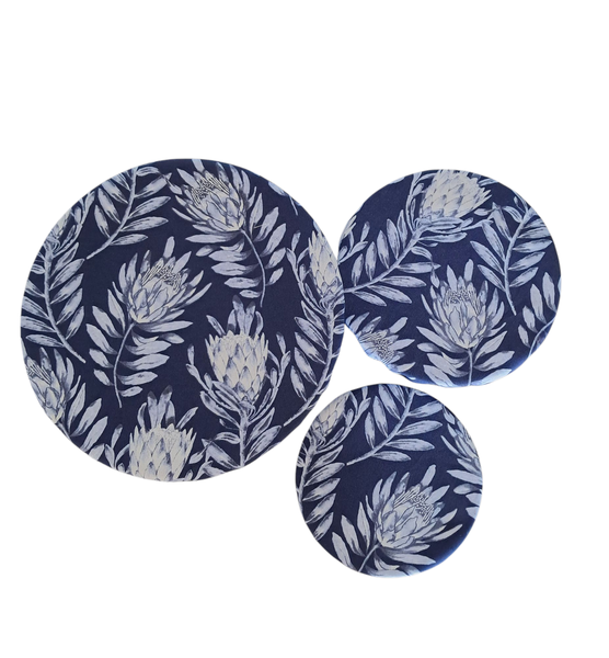 Reusable Cotton Food Covers - Protea Frost