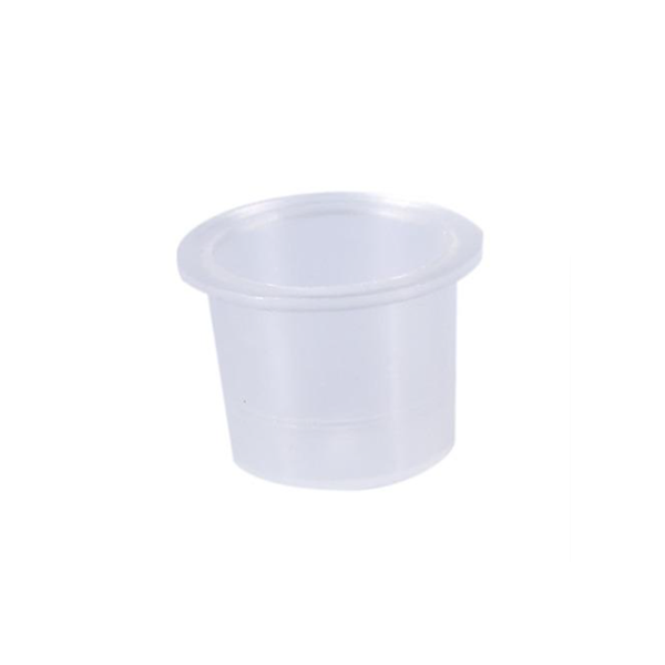 8 x 10mm Clear Pigment Tattoo Ink Holder With Stable Base Q24-6-4