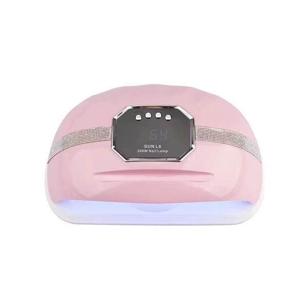 Sun L6 268W UV Nail Lamp-Pink