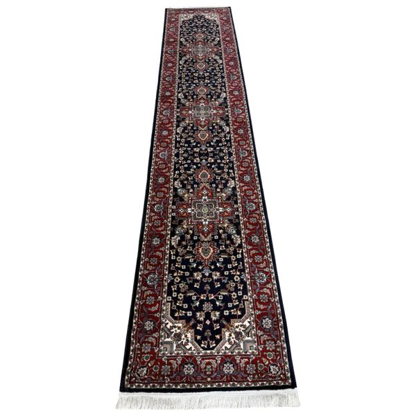 Rugs &amp; Decor / Authentic Red / Black Persian Runner Rug - 400 x 80 cm