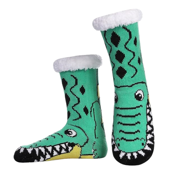 Kingdushi Warm Slipper Socks,Soft Cozy Non-Slip Winter Socks for Men&amp;Women