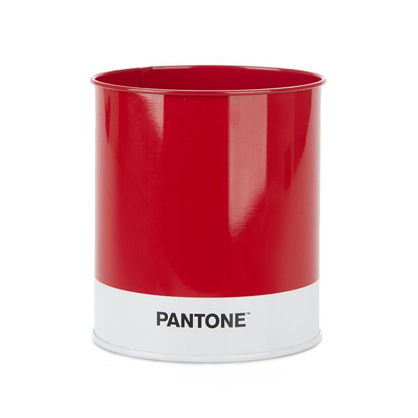 Pen Holder, Pantone, Red, Tin