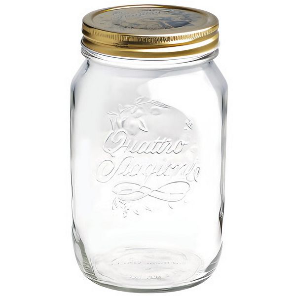 Bormioli Rocco - Quattro Jar - 1.0 Litre