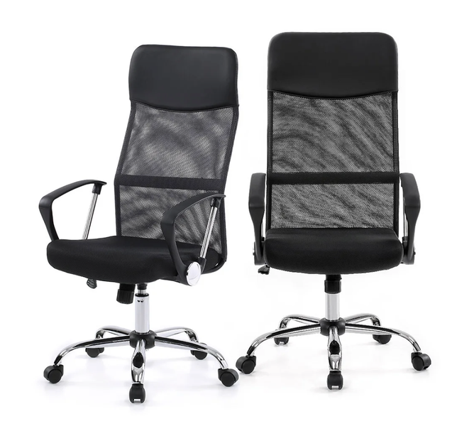 Ergonomic Mesh Adjustable Office Executive Chair High-back (Pack of 2)