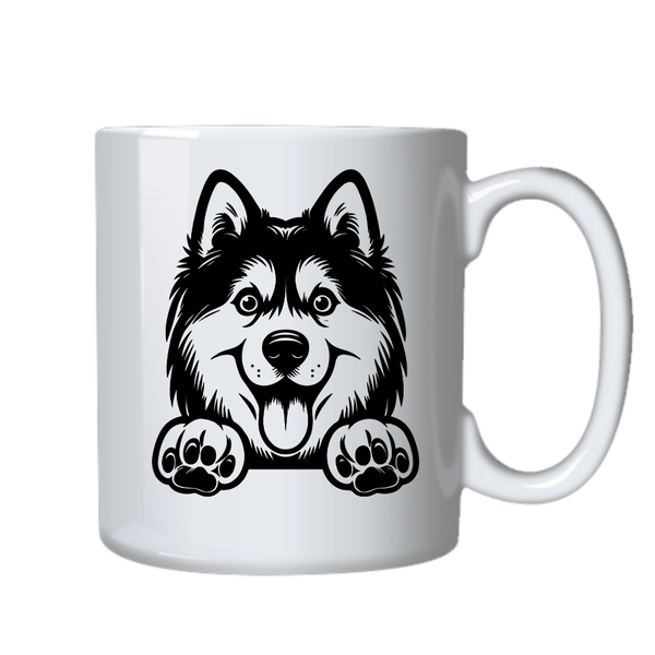 Siberian Husky Dog Pet Birthday Christmas Gift Mug Cup 503