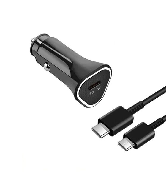 25W USB-C Fast Car Charger - Super Fast Charging for Phones &amp; Tablets