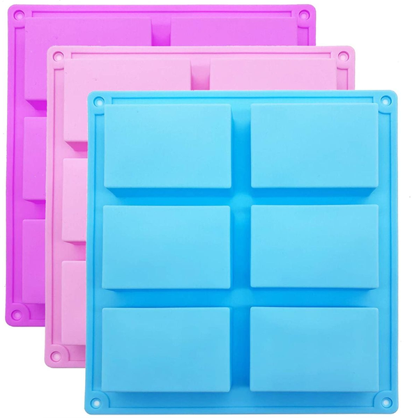 Soap Silicone Mold Rectangular Aromatherapy Handmade Cake Baking Utensils