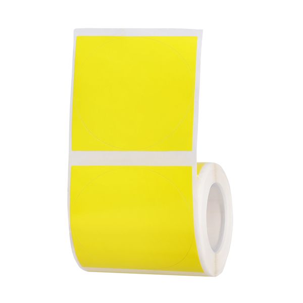 Niimbot - B1 / B21 / B3S - R50x50mm - 150 Labels Per Roll - Round - Yellow