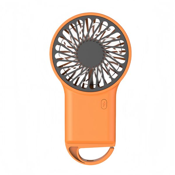 Mini silent handheld fan, foldable desktop USB charging
