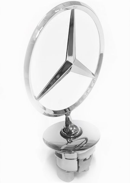 Mercedes Hood Bonnet Ornament Badge