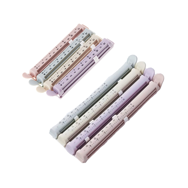 FreshSeal Bag Clip Set | 4 Large &amp; 4 Small Bag Clips | Date Recordable