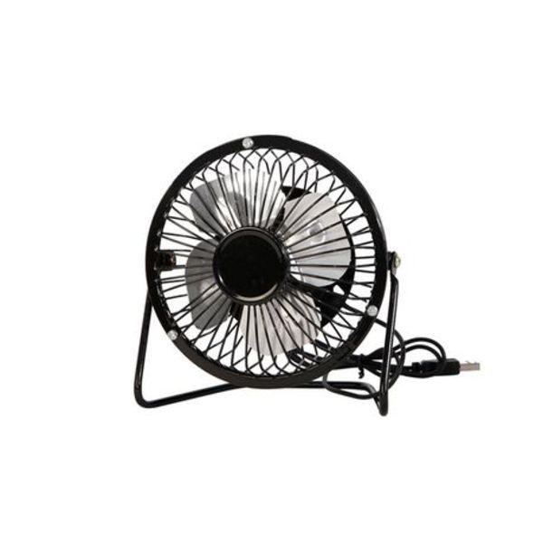 USB Mini Fan Personal Cooler Desk 4" inch Fan Laptop Notebook & PC Black