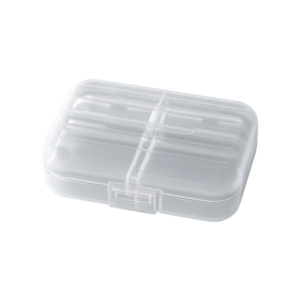 Large Travel Portable Medicine Packaging Box - Transparent
