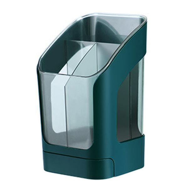3-Compartment Large Capacity Chopstick Drainer