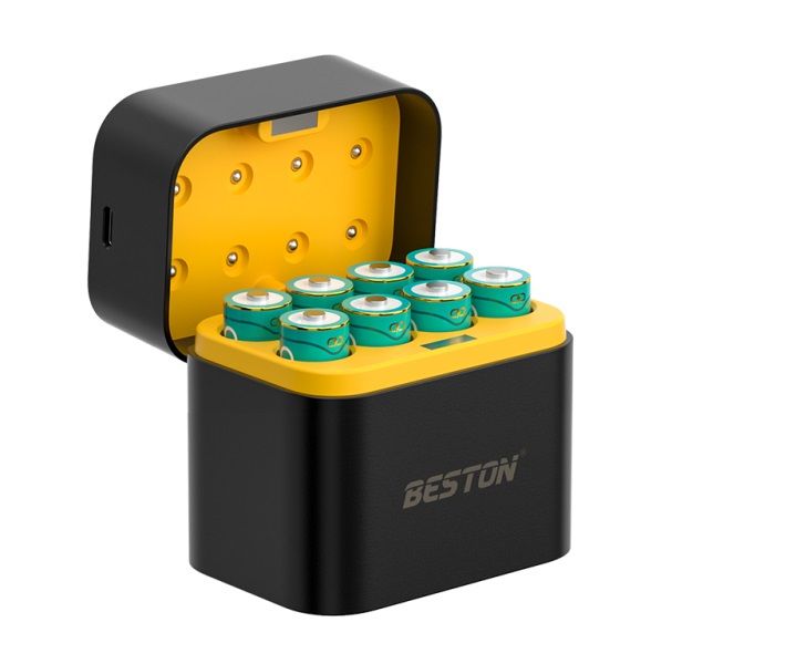 Beston Lithium 1.5V AA Batteries x 8 and Smart Charger
