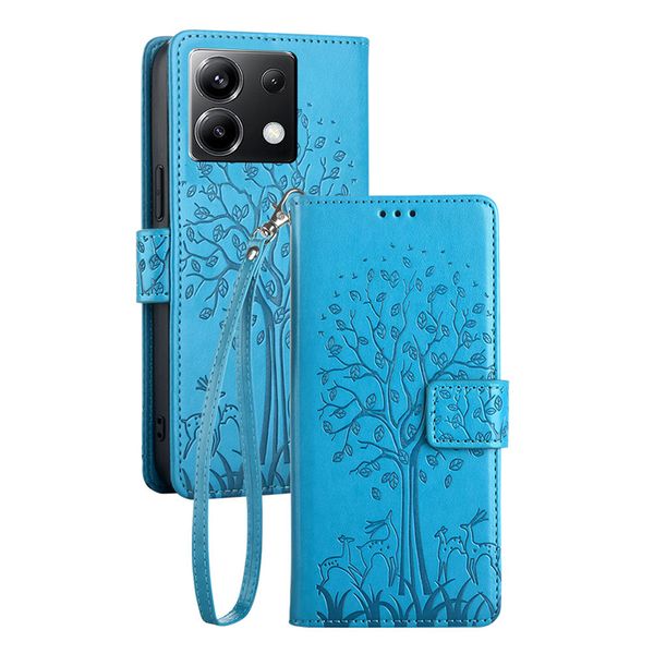 Leather Magnetic Flip Cover Case Compatible With Redmi Note 13 Pro+/Plus 5G