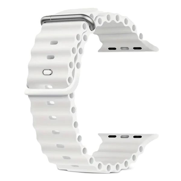 Ocean Insipired Silicone Strap Compatible with Apple Watch- 42/44/45/49mm