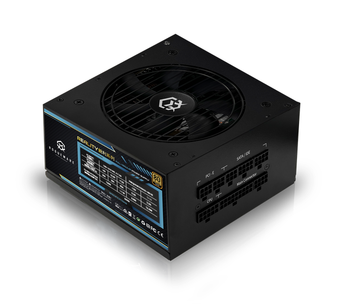 Rogueware Reality Series 650W Fully Modular 80+ Gold Power Supply