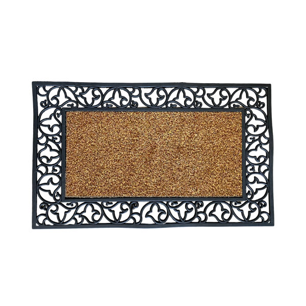 Rectangle Doormat with Intricate Detailing