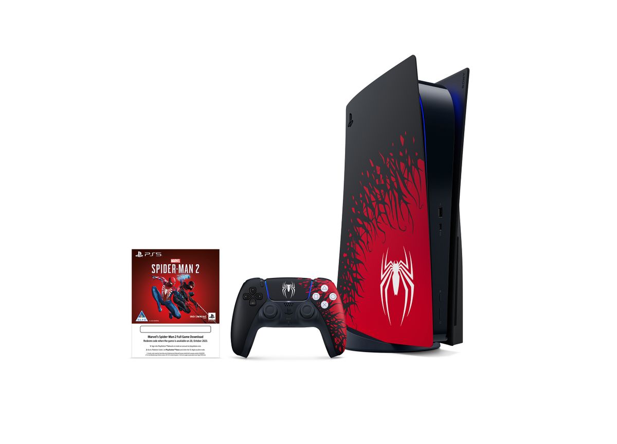 PlayStation 5 Console - Marvels Spider-Man 2 Limited Edition Bundle