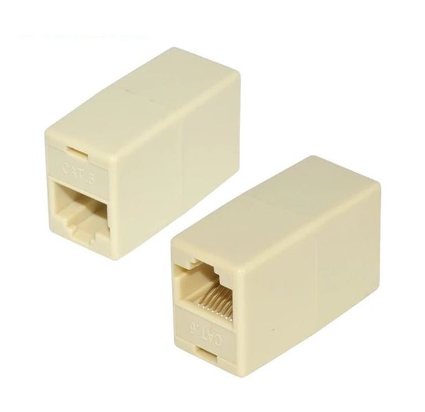 Network Cable Extender Male to Male - Pack of 2