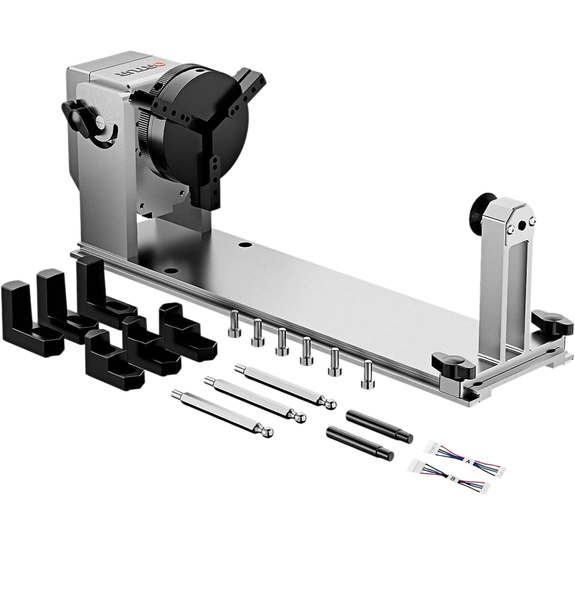 ORTUR YRC1.0, Y-axis Rotary Chuck for Most Laser Engravers Jaw Chuck Rotary