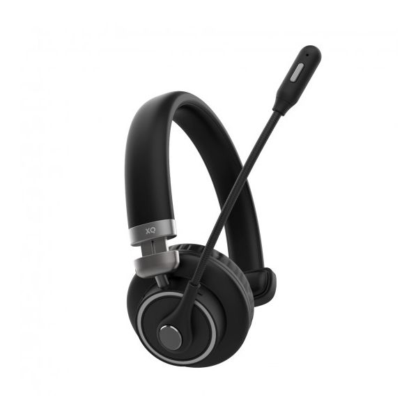 XQISIT Mono Wireless Headset W/ Mic BT V5.0 - Black