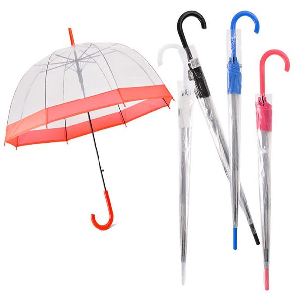 Umbrella Dome Shaped 8-Rib Assorted Col (5 Pack)