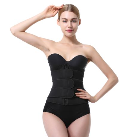 Waist Trainer Sauna Effect Corset Belt For Tummy Control & Weight