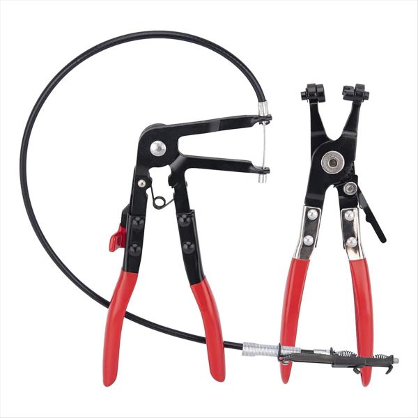 Pack of 2 Hose Clamp Pliers,Hose Clamp Pliers with Straight Neck, Hose Clam