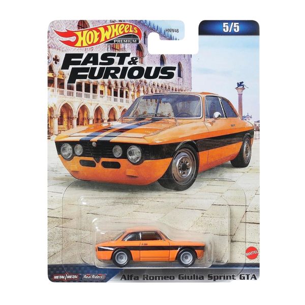 Hot Wheels- 1/64 Alfa Romeo Giulia Sprint GTA - Fast &amp; Furious