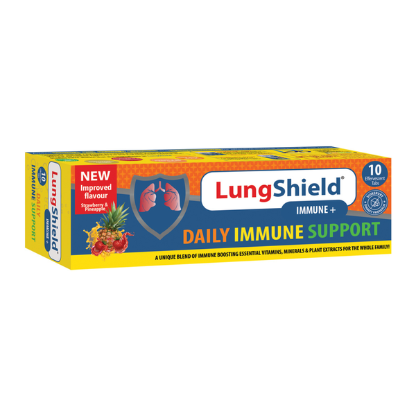 Lungshield Immune Plus Effervescent Tablets - 10 Fizzy Tablets