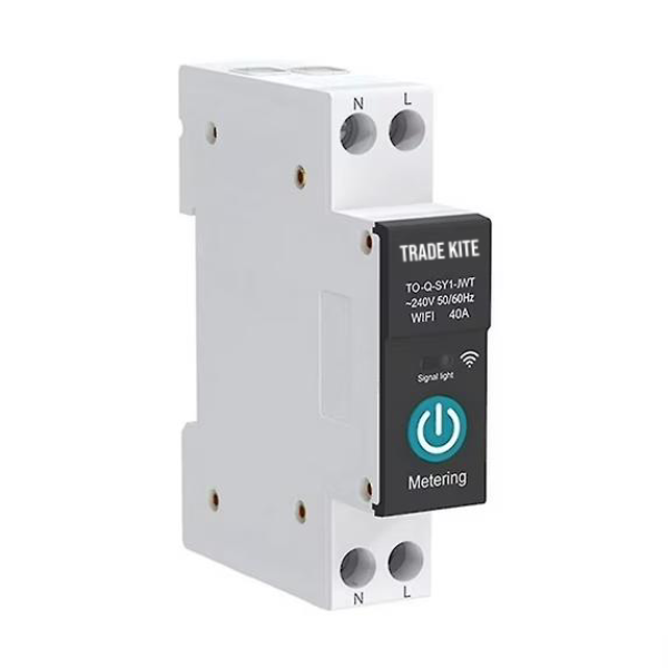 Trade Kite Smart WiFi Circuit Breaker Timer with Energy Metering - Tuya App