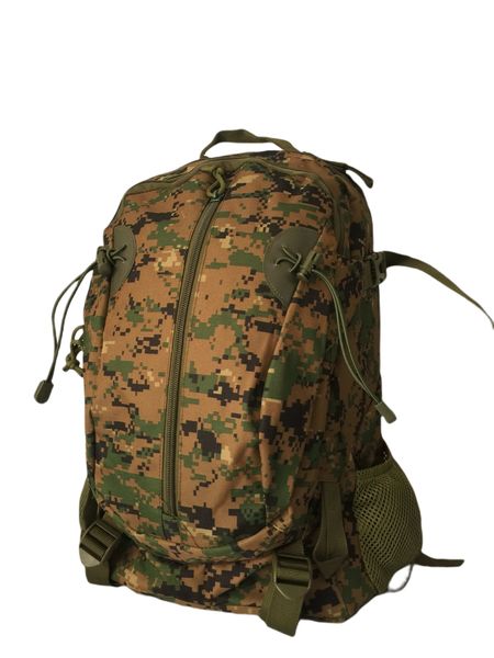 Vivace - Water &amp; Rainproof Hiking And Travel Camouflage Backpack 37L