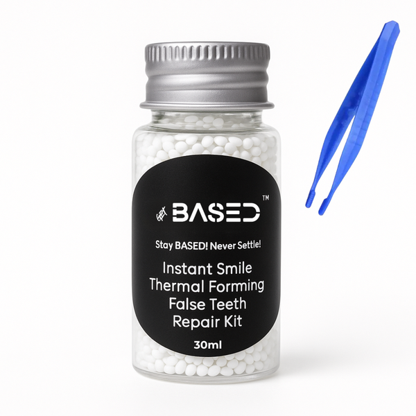 BASED Instant Smile - Thermal Forming False Teeth Repair Kit (30ml Beads)