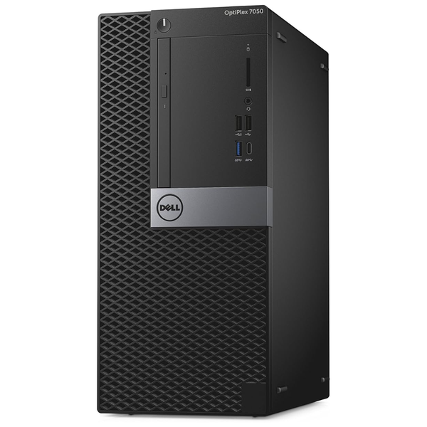 Certified Pre-Owned Dell OptiPlex 7050 Tower - Intel i7 7th Gen 16/512 SSD
