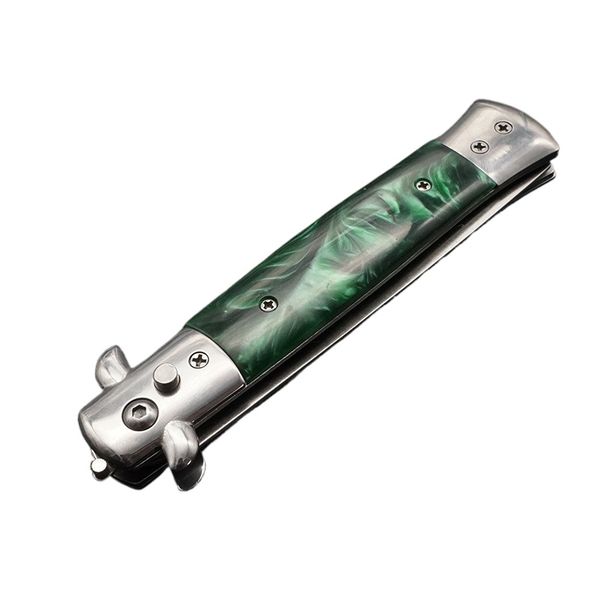 Portable Folding Hair Comb with Push Button - Pocket Styling Tool